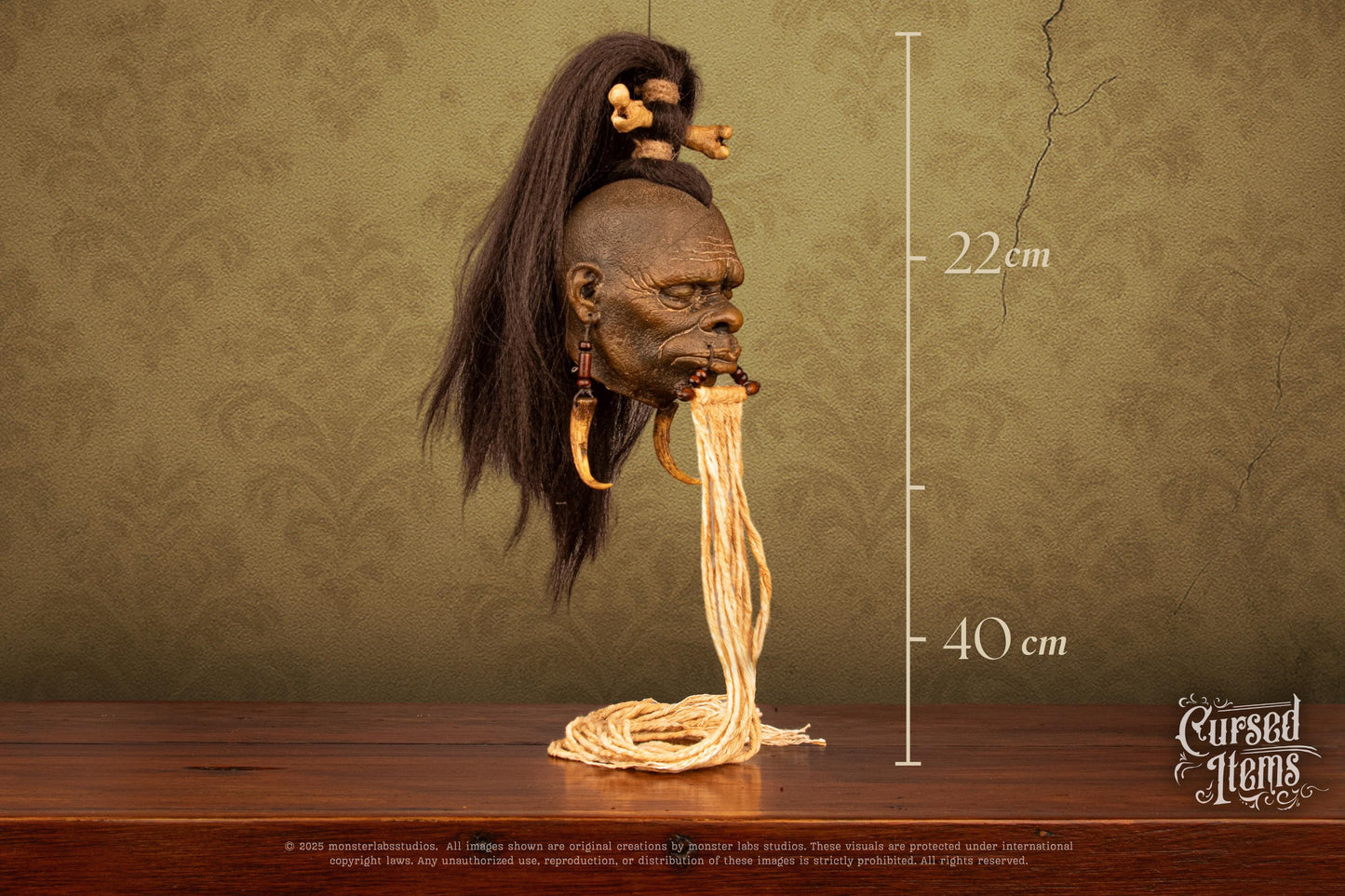 Shrunken Head Hanging