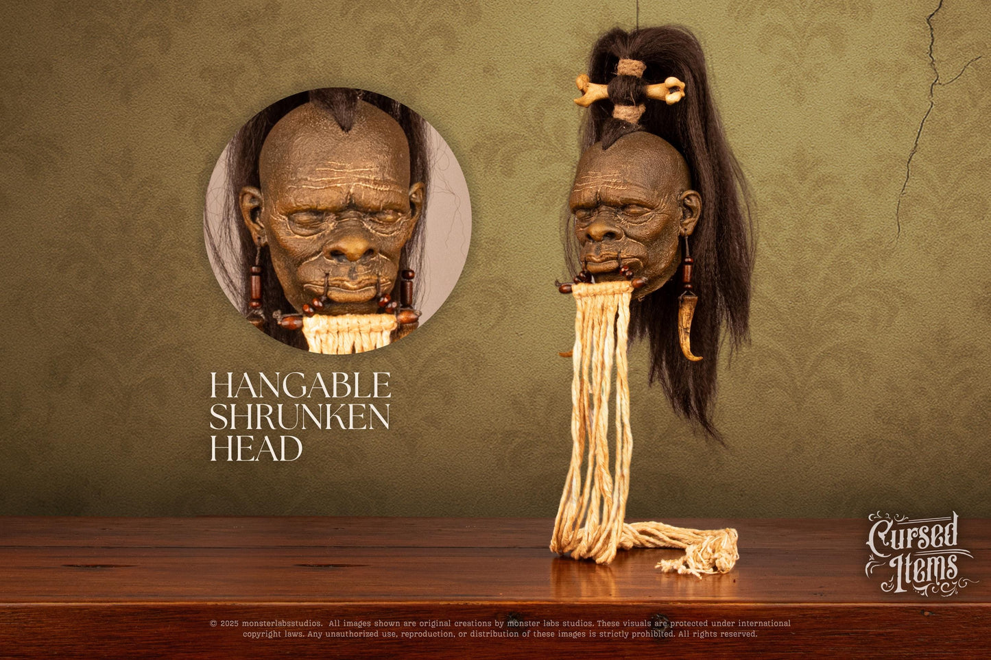Shrunken Head Hanging