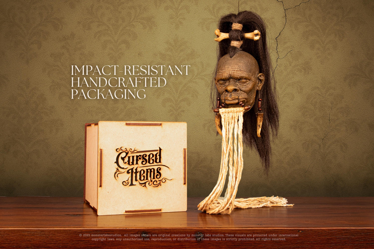 Shrunken Head Hanging