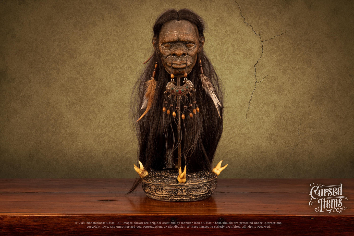 Shuar Shrunken Head