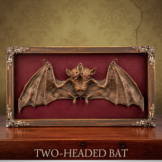 Two-Headed Bat Shadow Box