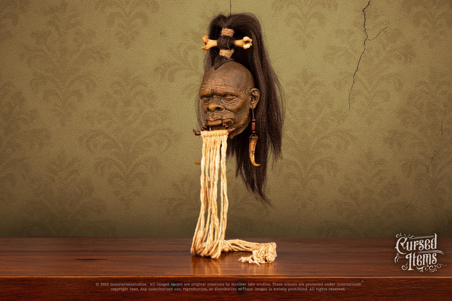 Shrunken Head Hanging