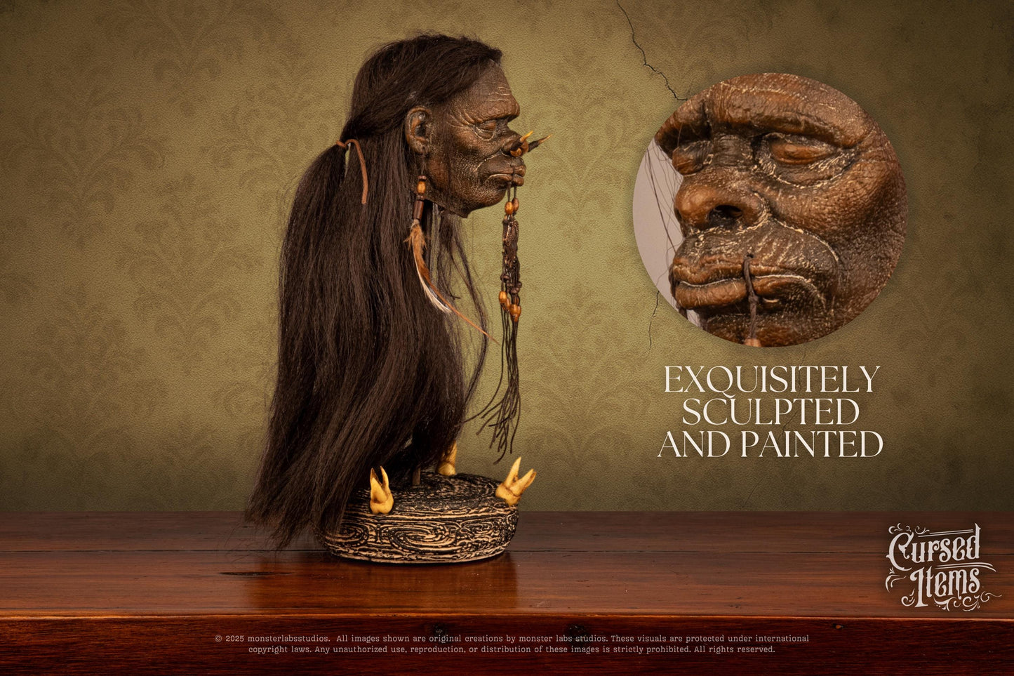 Shuar Shrunken Head