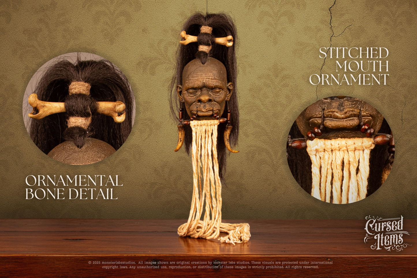 Shrunken Head Hanging