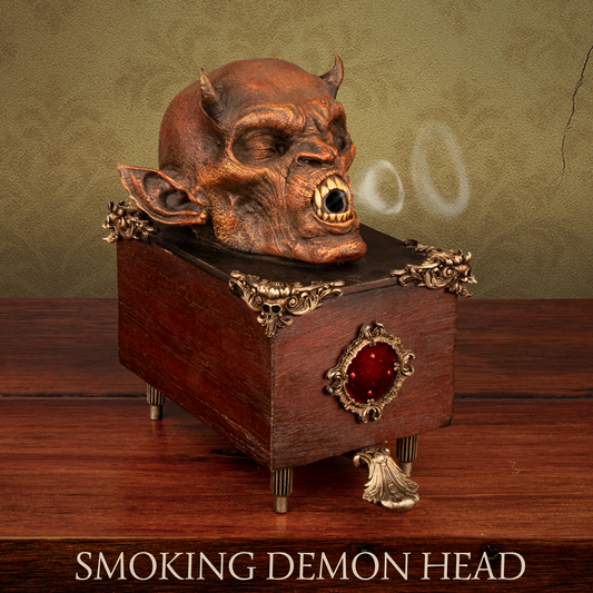 Smoking Demon Head