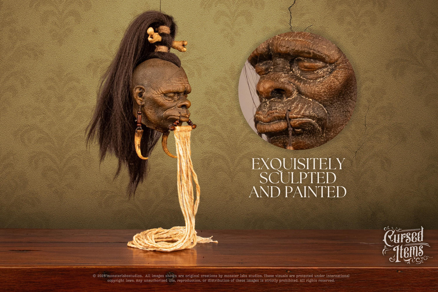 Shrunken Head Hanging