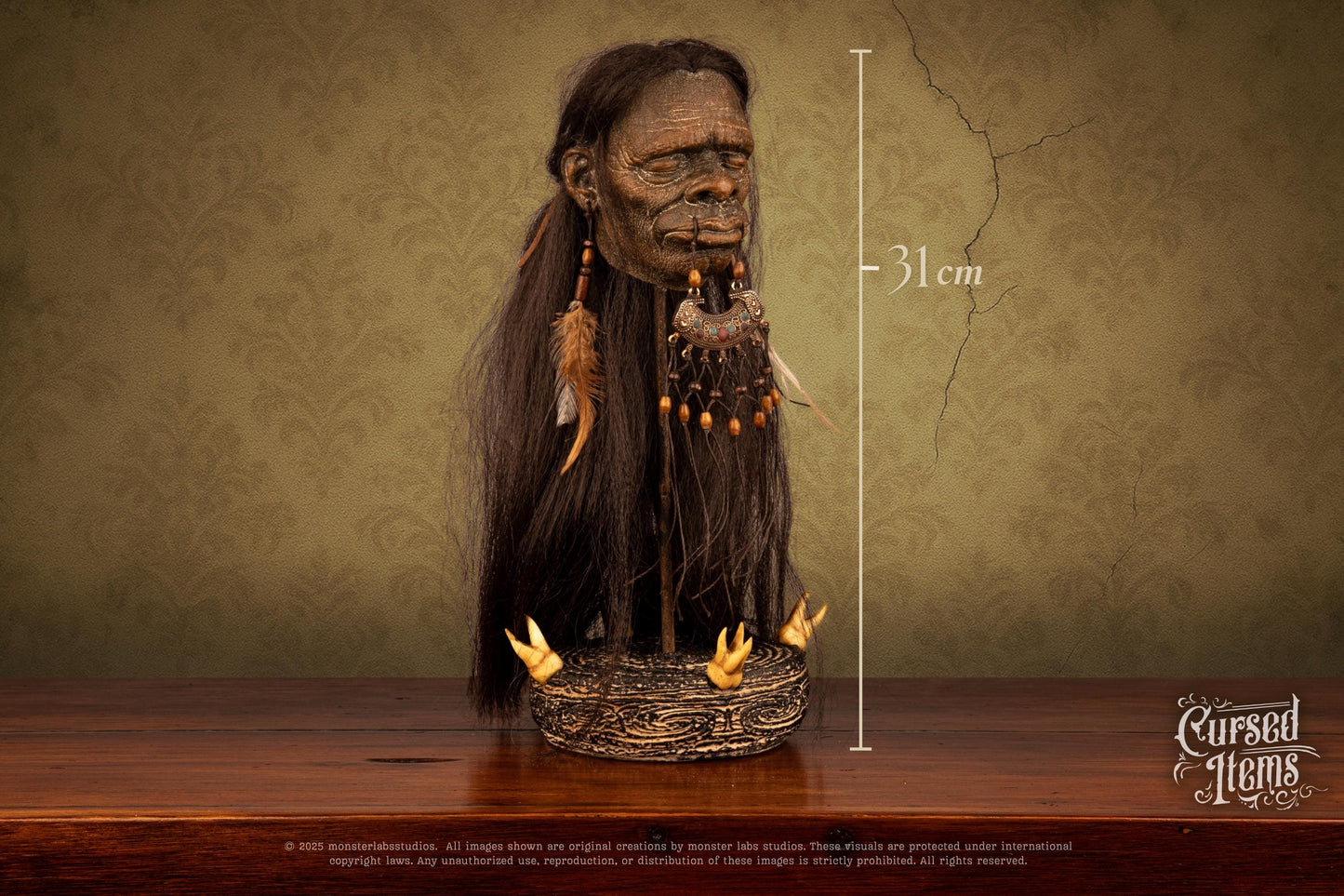 Shuar Shrunken Head