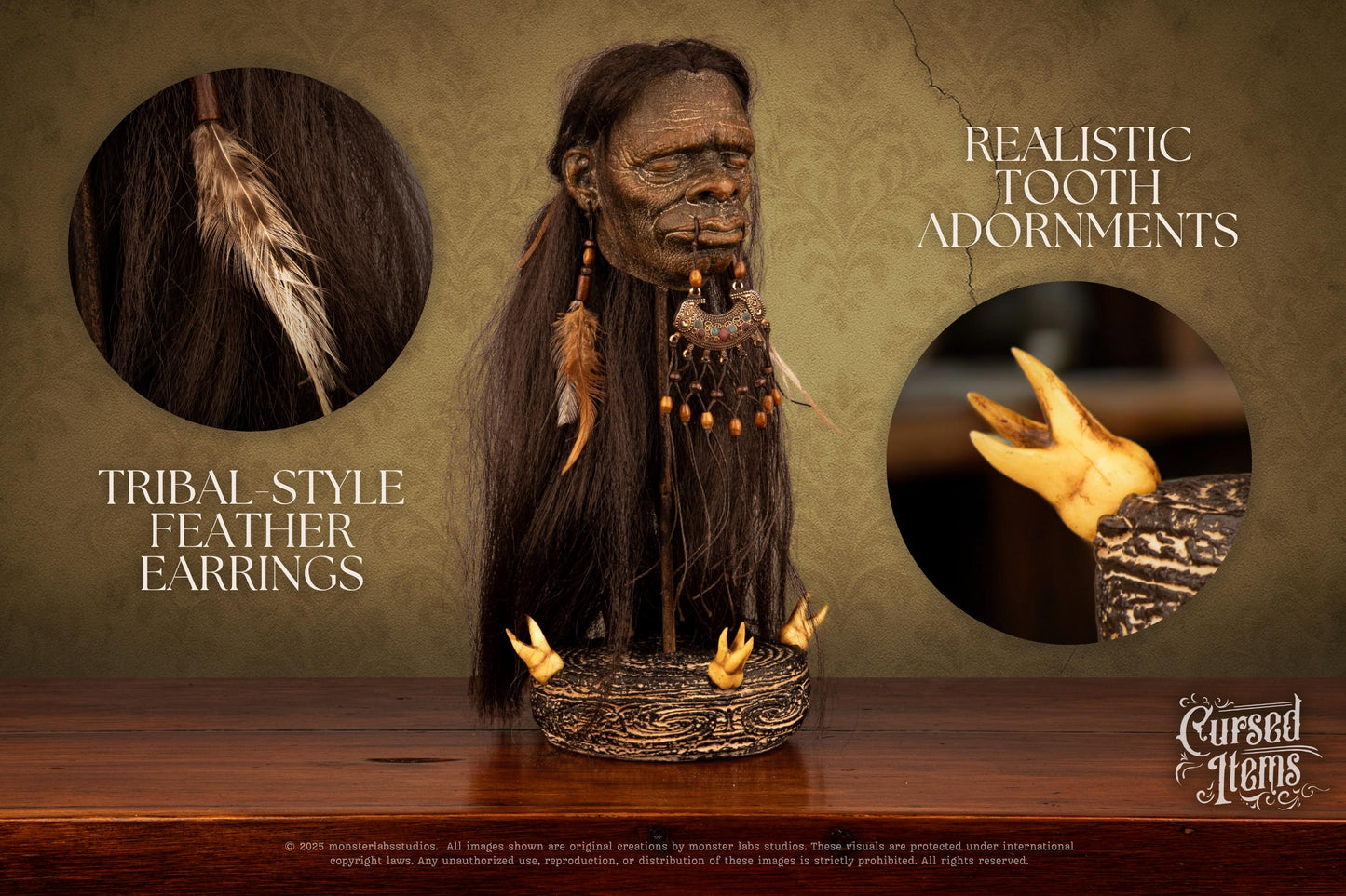 Shuar Shrunken Head