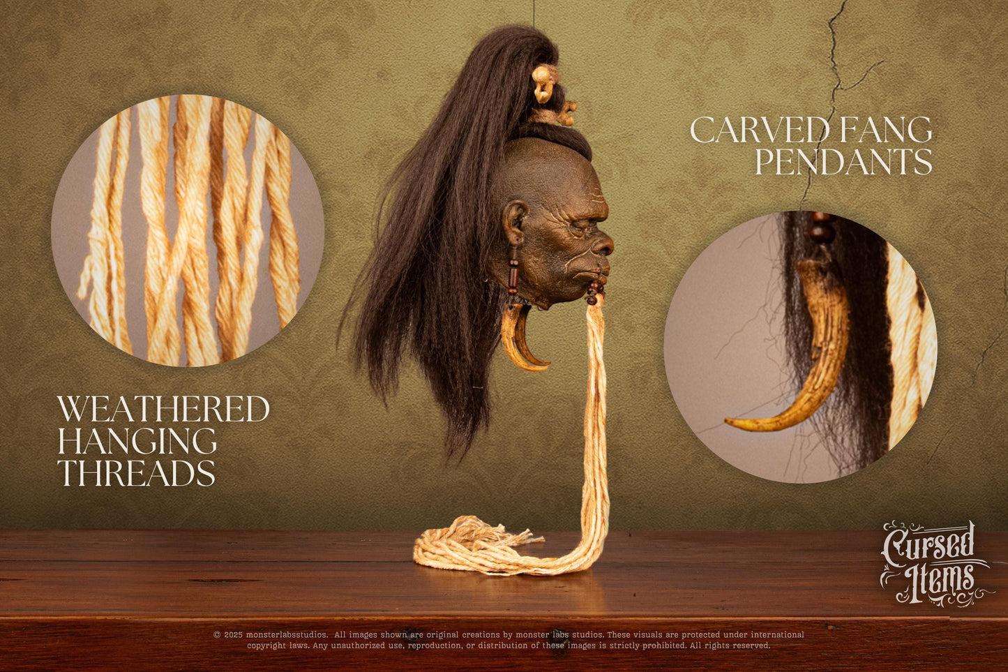 Shrunken Head Hanging